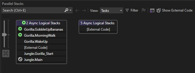 F5 이후의 작업 보기 스크린샷