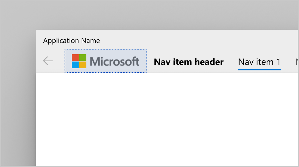 패널 헤더 상단 내비게이션