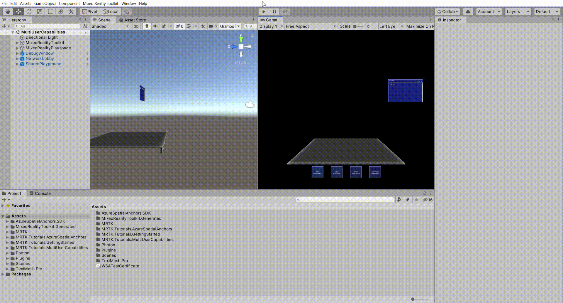 네트워크 개체가 있는 Unity 보여 주는 애니메이션