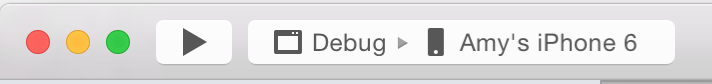Debugging on a physical device