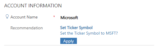 Voorbeeld van een melding voor toevoegen.