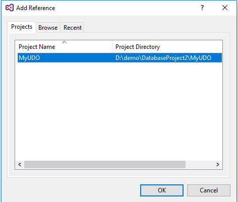 Data Lake Tools voor Visual Studio - Verwijzing naar U-SQL-databaseproject toevoegen