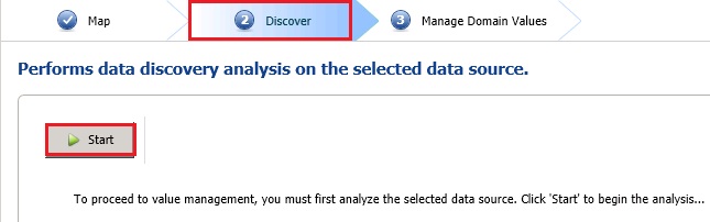 Discover Page of Discovery Process
