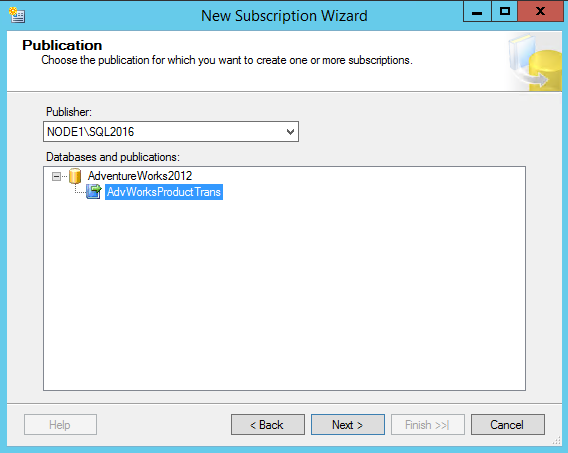 Publicatiepagina met geselecteerde publicatie