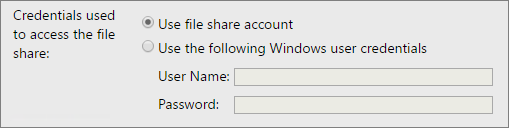Configuratiebeheerder-bestandsshare-account