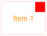 Aanwijzer voor selectie van overlayitems