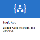 Captura de tela que mostra o tile do Aplicativo Lógico.