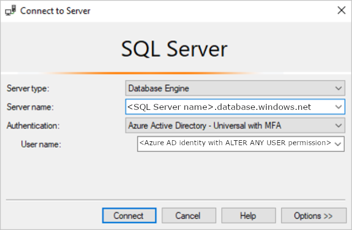 Conectar para SQL Server