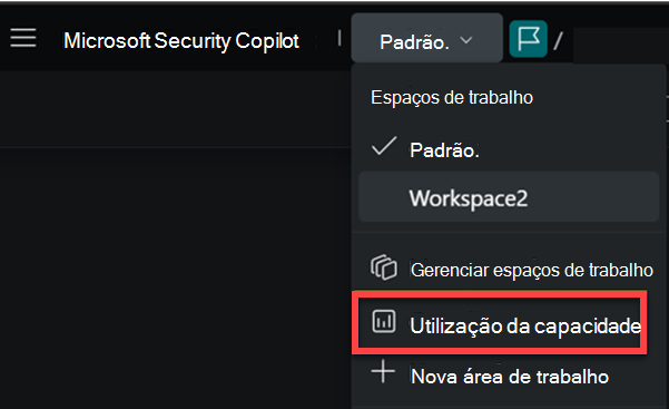 Imagem da utilização da capacidade do trilho.