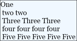 Captura de tela: Captura de tela padrão do FlowDocument LineHeight