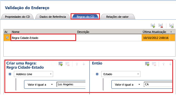 Regra Domínio Composto