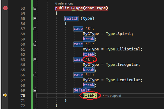 Captura de tela mostrando o erro de erro de digitação.