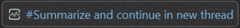 Captura de tela do resumo do thread.