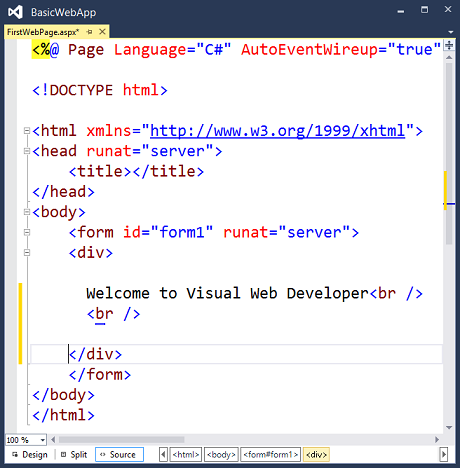 Página Web com Texto Estático