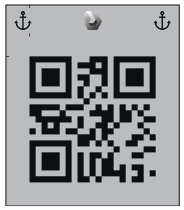 Âncora de código QR.