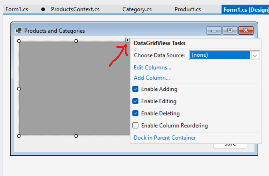 O Glifo de Ação do Designer