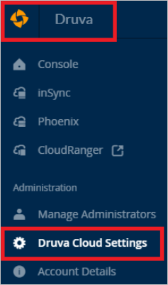Configurações