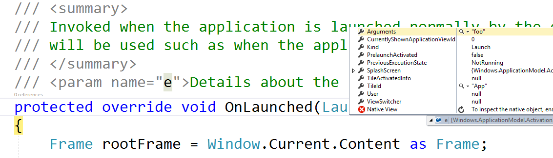 Captura de tela de argumentos de linha de comando para C++ e JS.