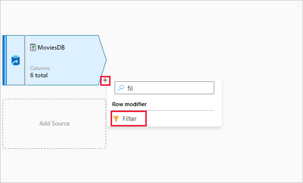 Lägg till ett filter