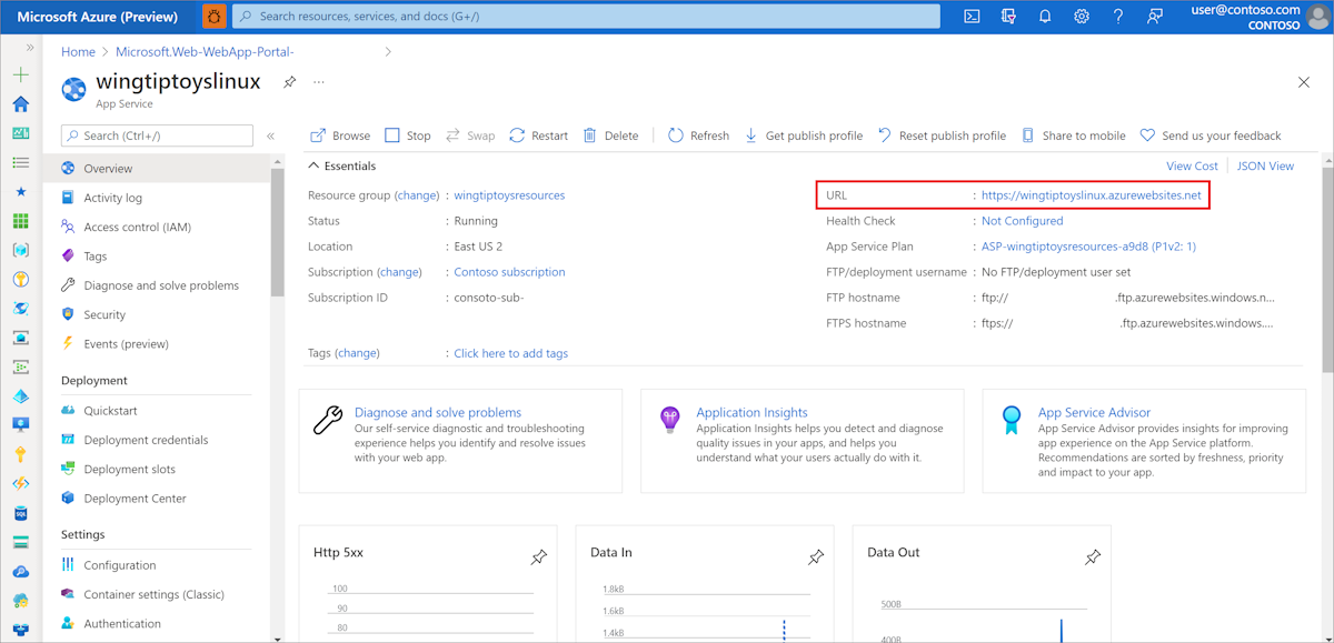 Hämta URL för distribution