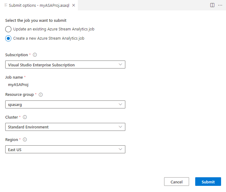 Skärmbild av alternativet Skicka.