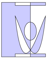 Skärmbild av en komplex renderad sökväg.