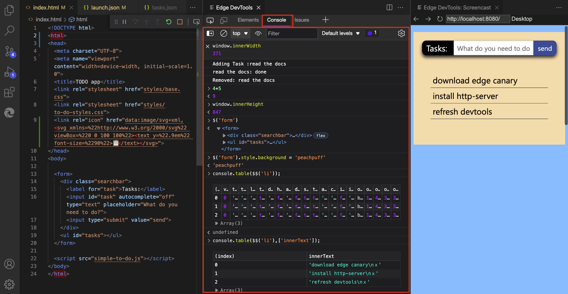 扩展中的 DevTools 控制台作为自己的选项卡
